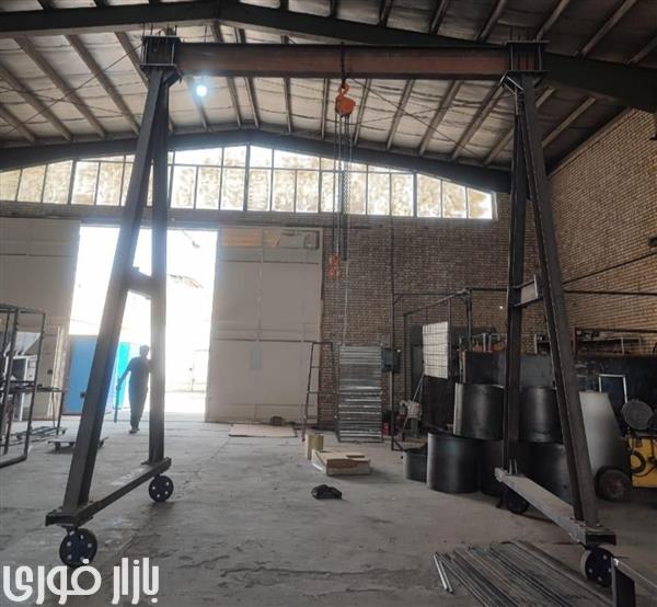  ساخت جرثقیل دروازه ای و ستونی  